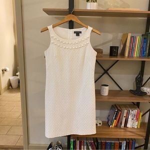 White 60s-Inspired Mod Dress